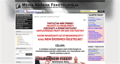 Desktop Screenshot of mediaadosok.hu